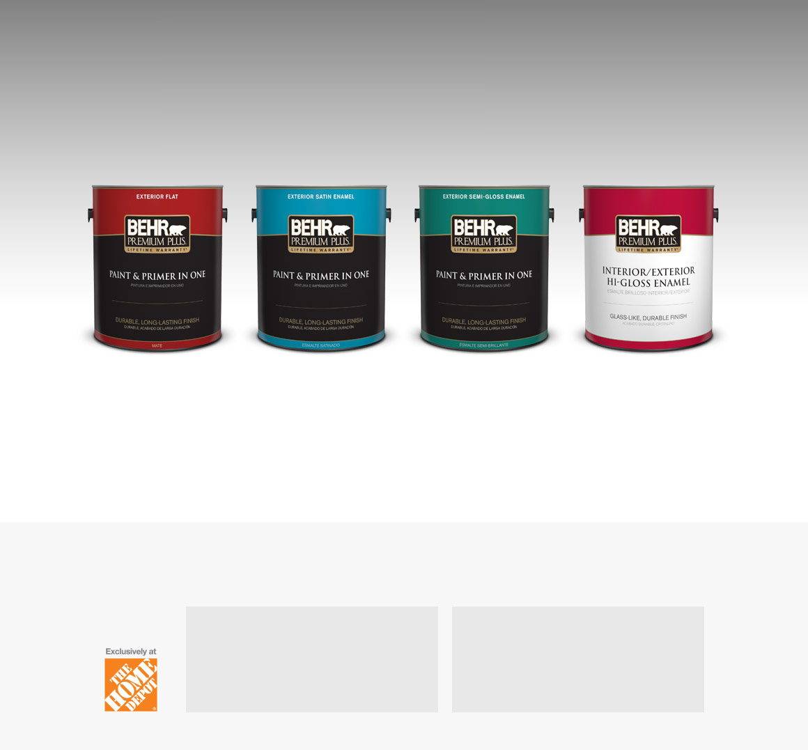 PREMIUM PLUS® Exterior No VOC Paint/Primer Behr
