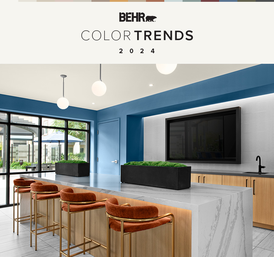 BEHR Color Trends 2024 Cover