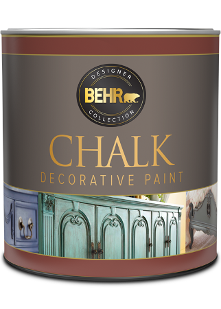 1 quart can of Behr Chalk Decorative Paint