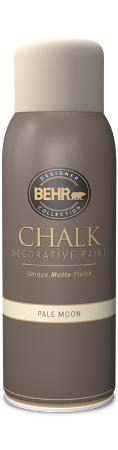 Aerosol can of Behr Chalk Decorative Paint
