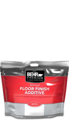 Bag of Behr Premium Anti-Slip Floor Finish Additive