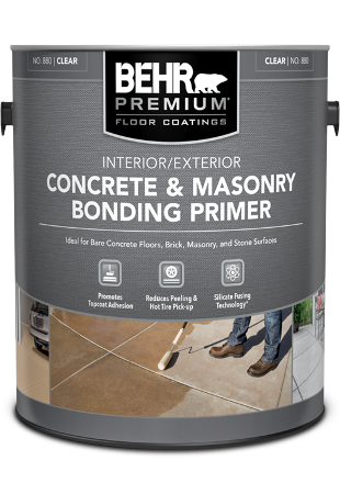 BEHR PREMIUM<sup>®</sup> Concrete & Masonry Bonding Primer