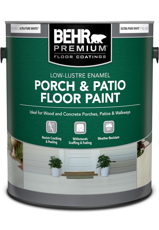 Porch Patio Floor Paint Low Re Enamel Behr Premium - Behr Outdoor Paint Colors Chart