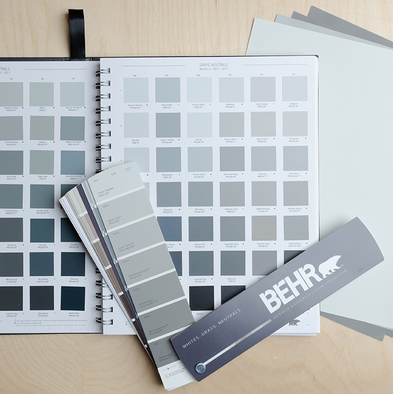 A small image of a BEHR Color Fan Deck with color book