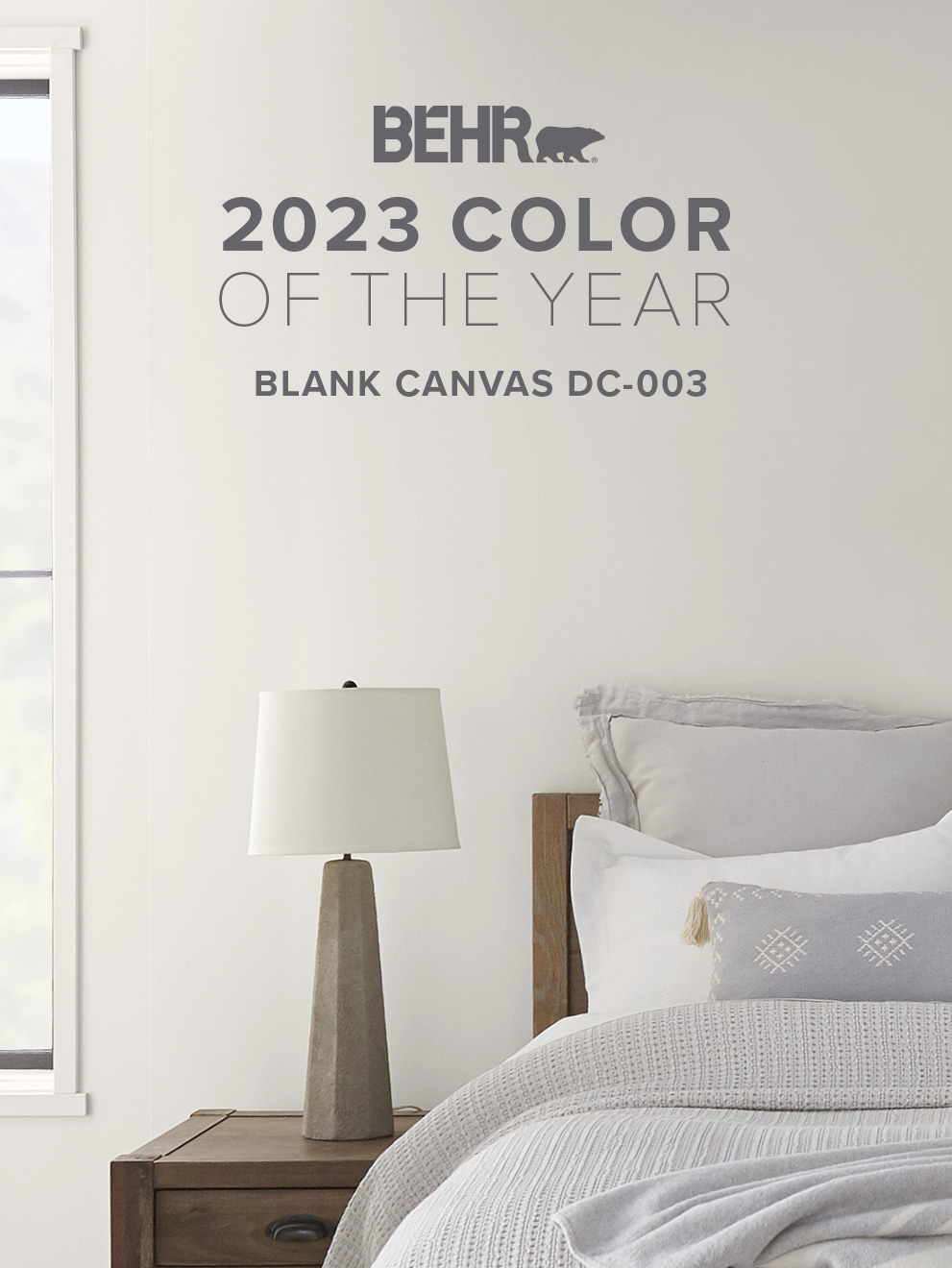 Blank Canvas DC-003 - BEHR 2023 Color of the Year
