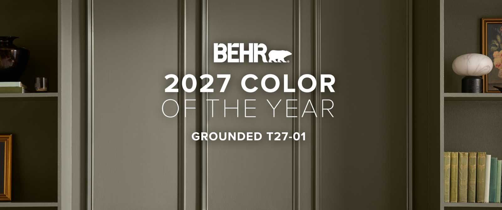 BEHR 2026 Color of the Year - Hidden Gem