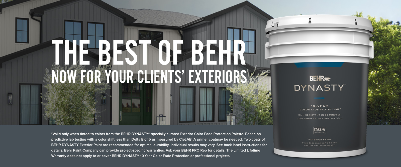 NEW BEHR DYNASTY - Clients Deserve Your Best, You deserve ours