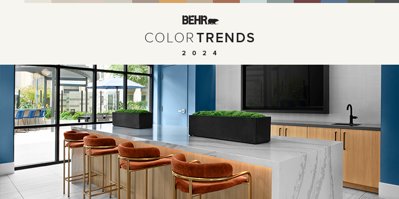 Get inspired with BEHR Color Trends 2024