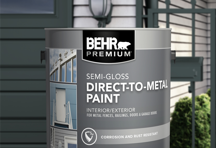 1 gallon image of BEHR PREMIUM Direct to Metal Paint