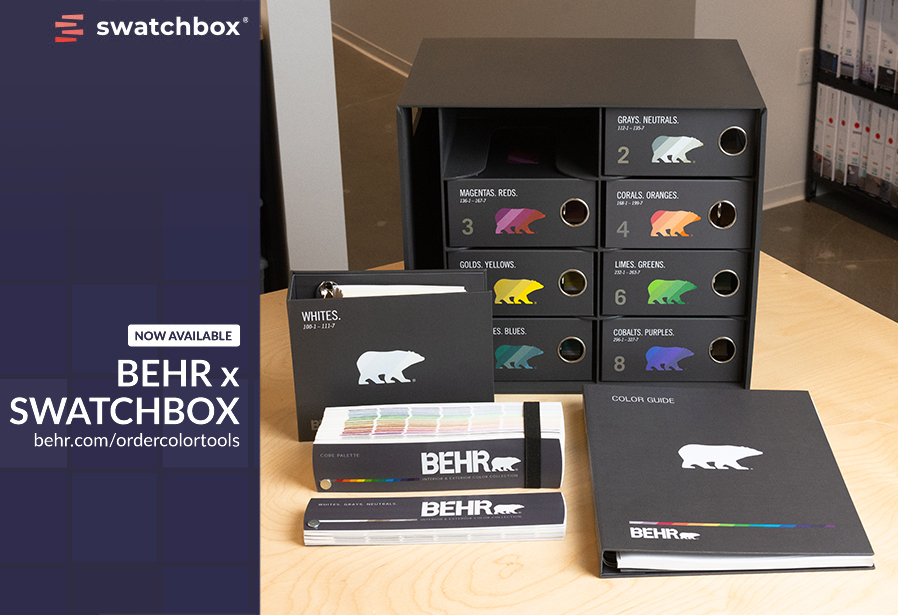 BEHRx Swatchbox now available