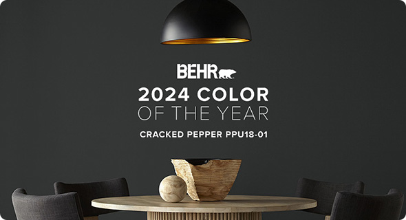 Behr Color of the Year 2024 banner