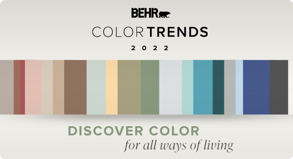 Behr Color Trends 2022
