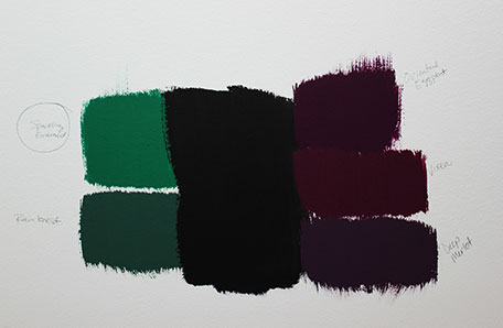 Color options on wall