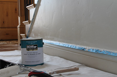 Thrifty And Chic Hallway Paint