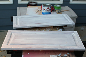 primed hutch doors
