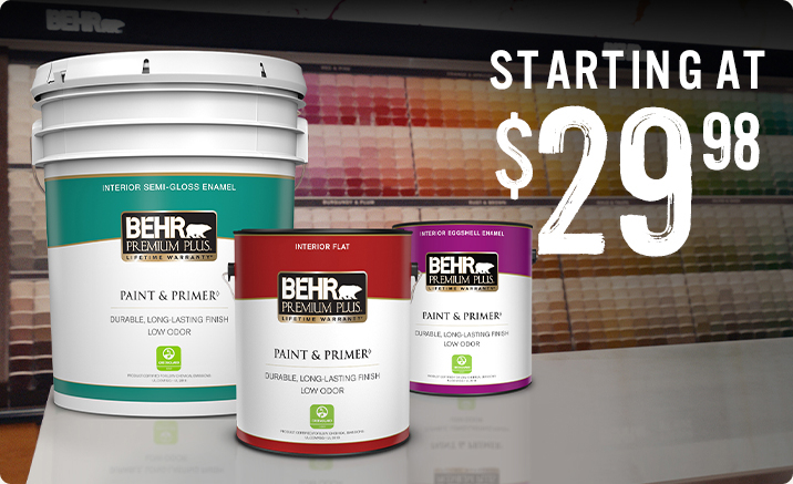 Exterior Paint Interior Paint Wood Stains Behr