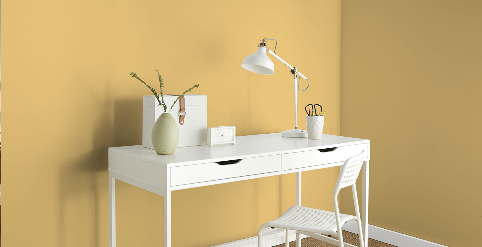 yellow casual bold & dramatic office
