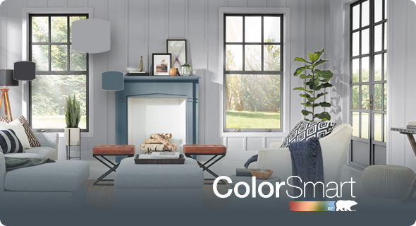 ColorPlace ULTRA Interior Paint & Primer, Soft Sage / Green, Semi