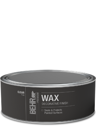 1 tin of Behr Wax Decorative Finish