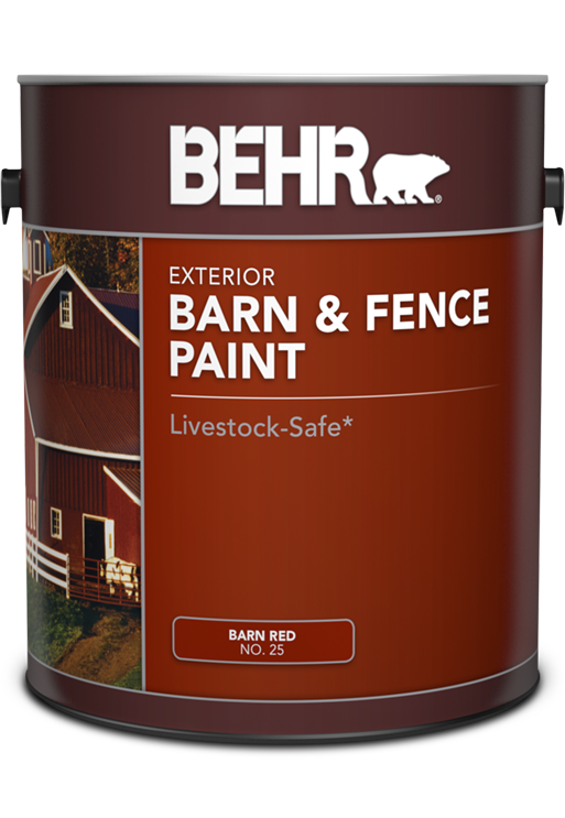 1 gal can of Behr Barn & Fence Paint