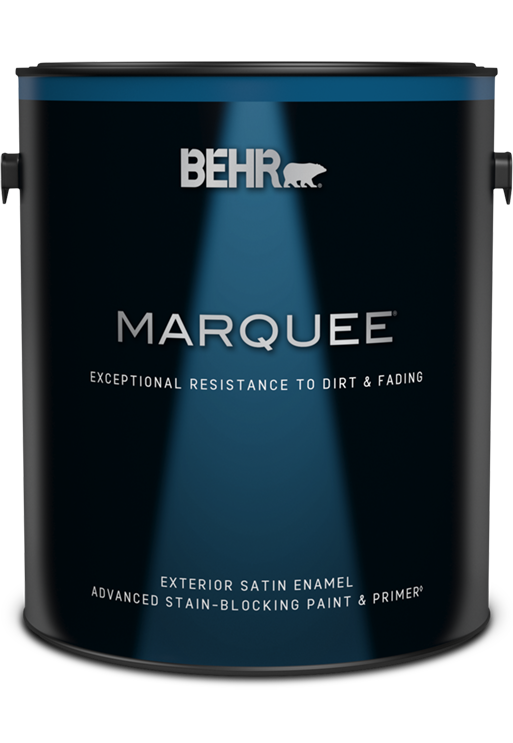 1 gal can of Behr Marquee Exterior Paint, satin