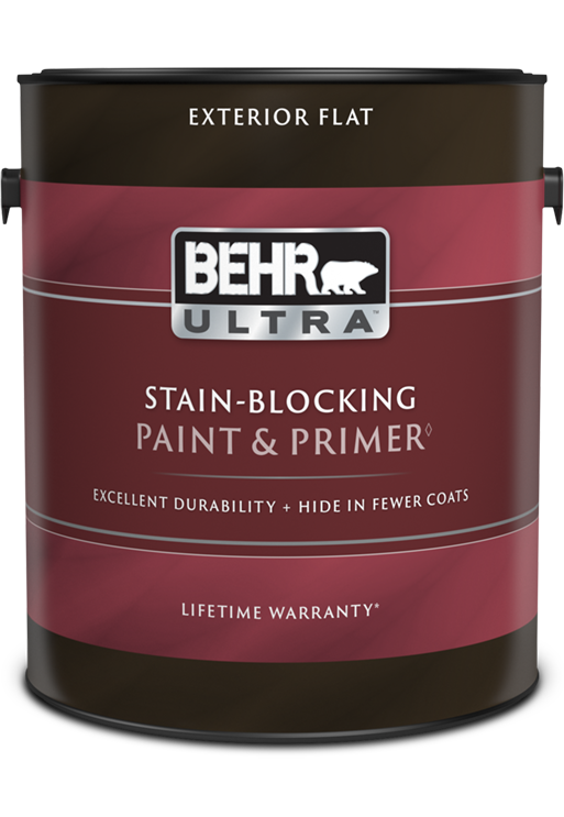 1 gal can of Behr Ultra Exterior paint, flat