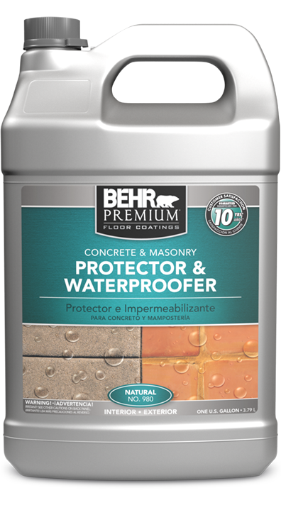 1 gal jug of Behr Premium Protector and Waterproofer