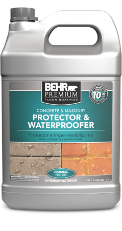 1 gal jug of Behr Premium Protector and Waterproofer