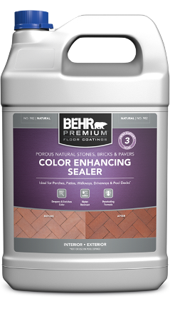 1 gal jug of Behr Premium Color Enhancing Sealer No. 982