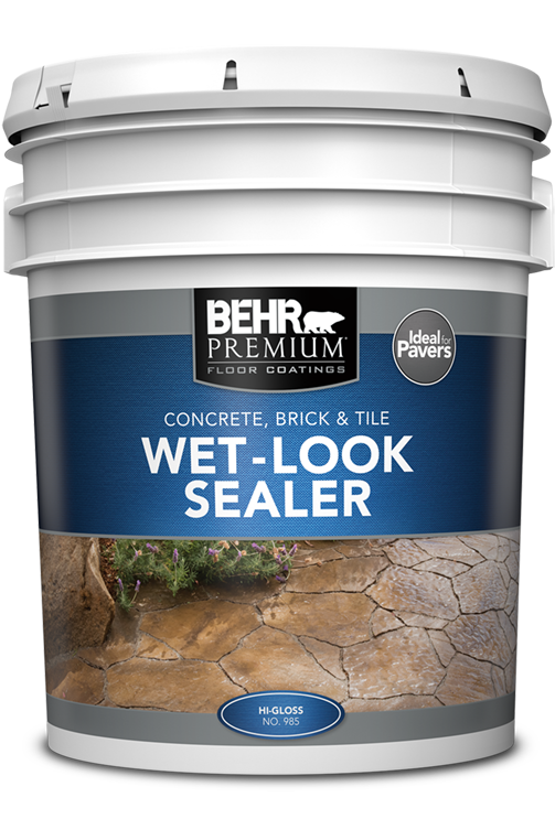 5 Gallon bucket of Behr Premium Wet-Look Sealer No. 985