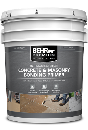 5 Gallon Bucket of Behr Premium Concrete and Masonry Bonding Primer No. 880