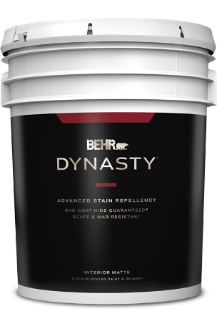 5 gal can of Dynasty Interior Paint, matte