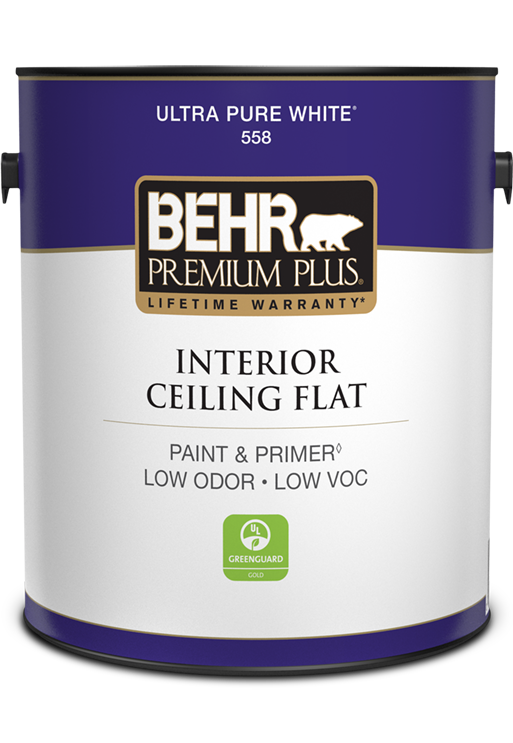 1 gal can of Premium Plus ceiling paint