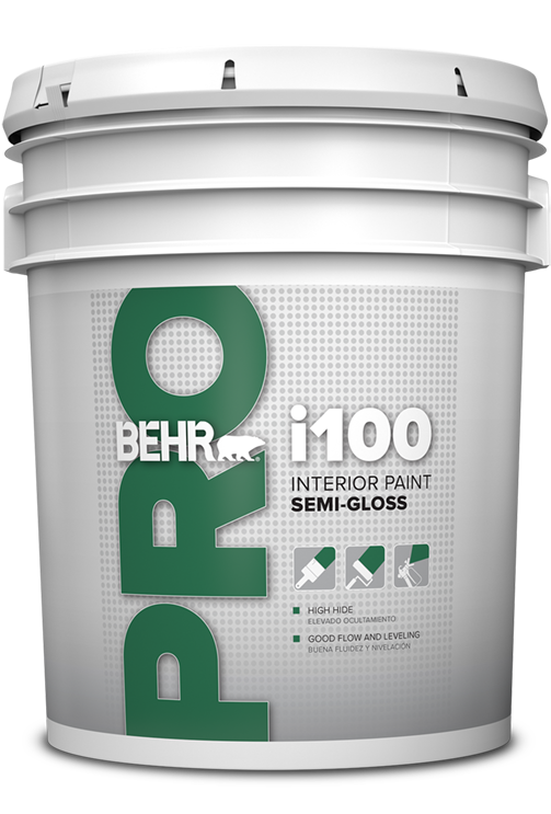 5 gallon of BEHR PRO i100 Semi-Gloss PR170