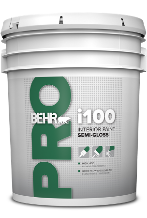 5 gallon of BEHR PRO i100 Semi-Gloss PR170
