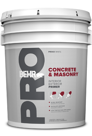 5 gallon bucket of BEHR PRO Concrete & Masonry PR60
