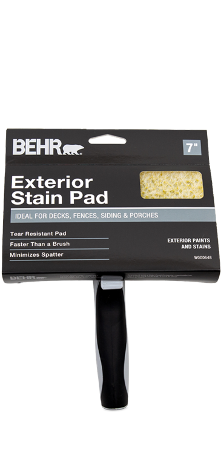 BEHR exterior Stain Pad