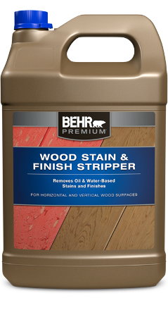 1 jug of Behr Premium Wood Stain & Finish Stripper
