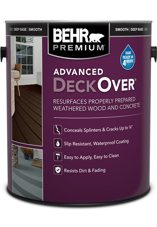 1 gal can of Behr Premium Advanced DeckOver Smooth