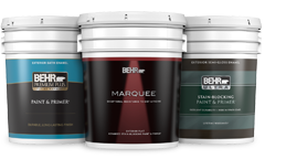 Exterior paint products