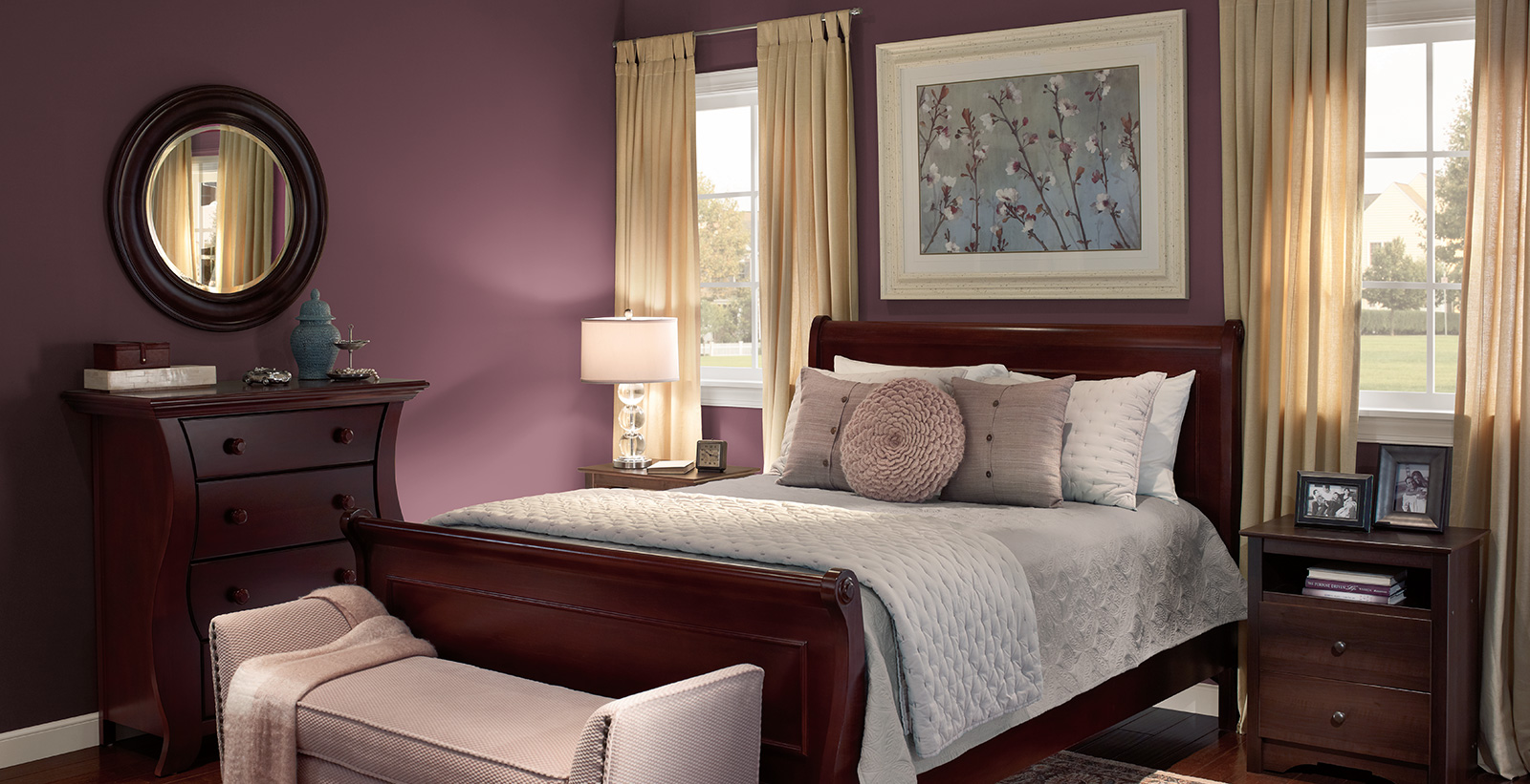 Classic and Traditional Bedroom Ideas Paint Colors | Behr