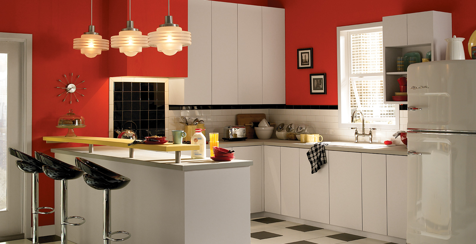 Red Kitchen Ideas And Inspirational Paint Colors Behr