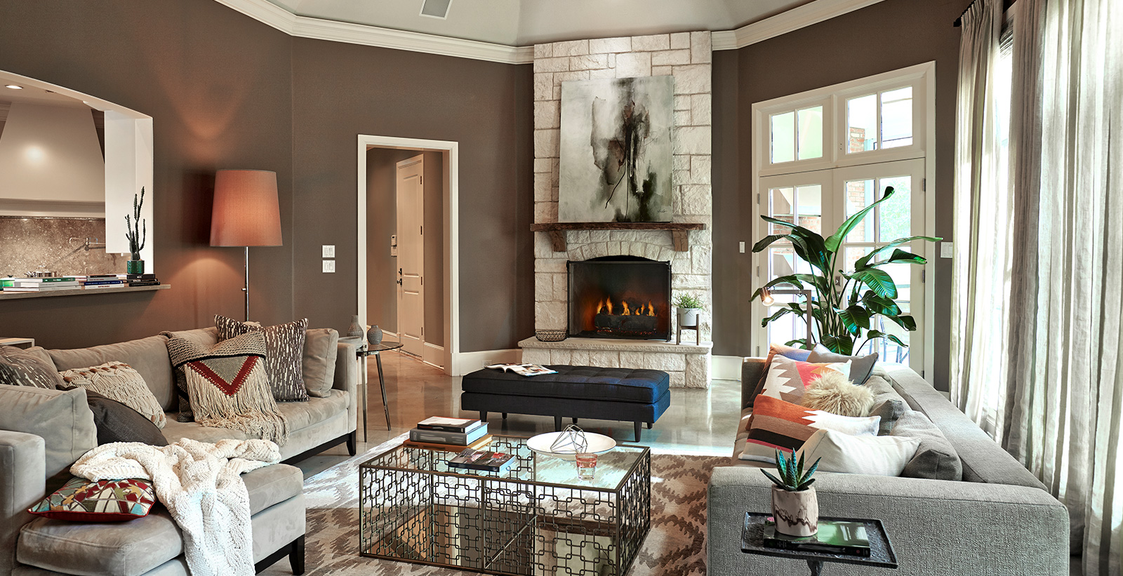 Brown Living Room Ideas And Inspirational Paint Colors Behr