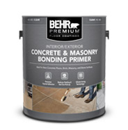 Can of Behr Premium Interior/Exterior Concrete & Masonry Bonding Primer