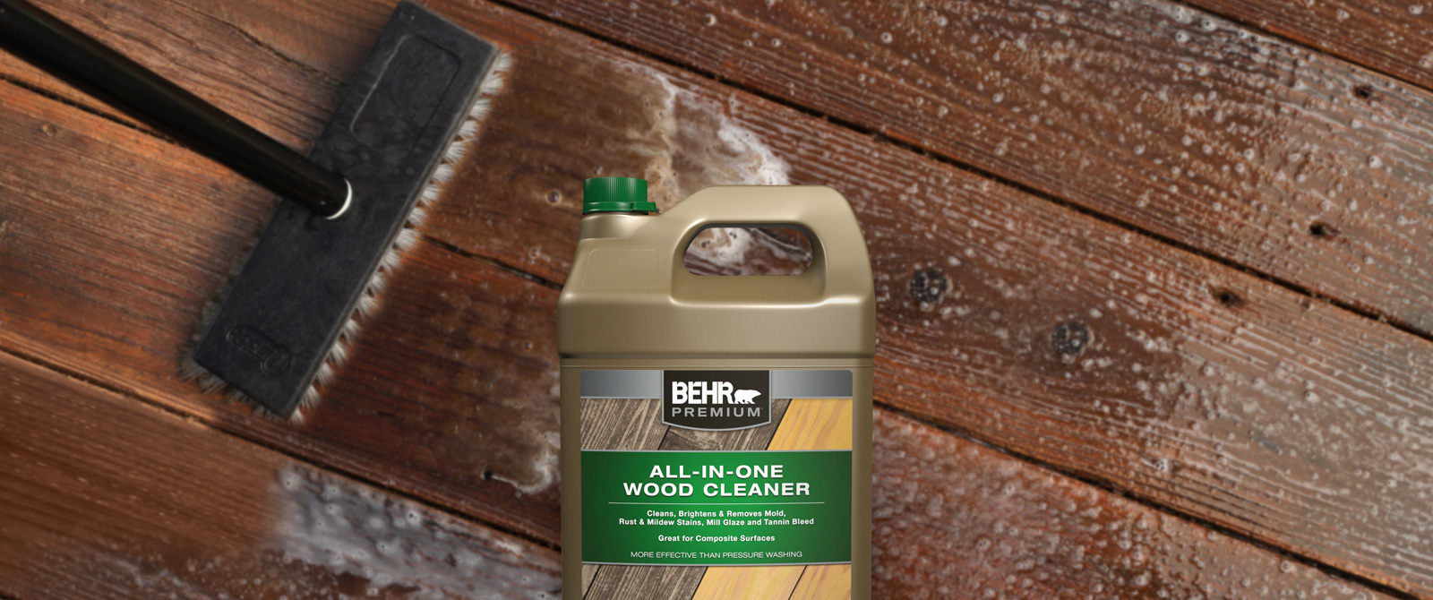 See all BEHR Cleaner product - BEHR Premium All-in-one Wood Cleaner