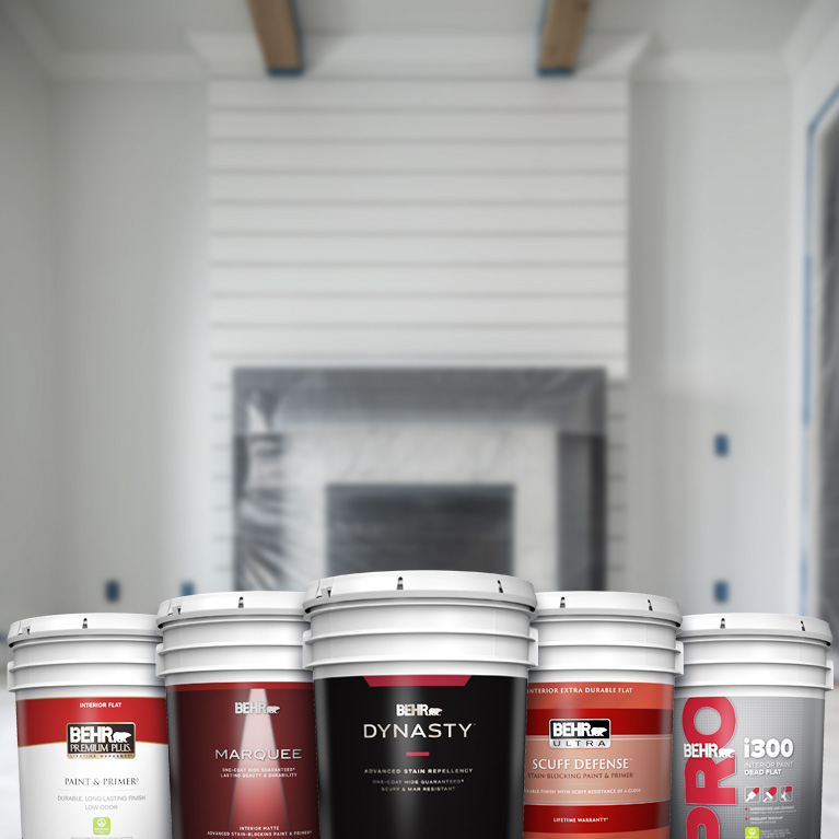 Behr Interior Paint line of products