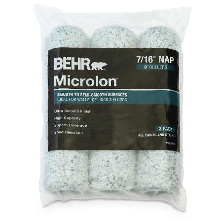BEHR Microlon Roller Cover 3 pack