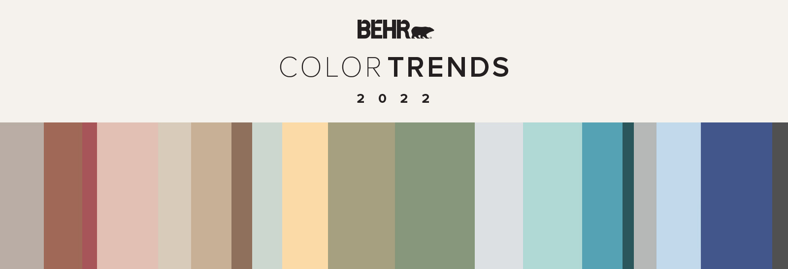 Get inspired with BEHR Color Trends 2022