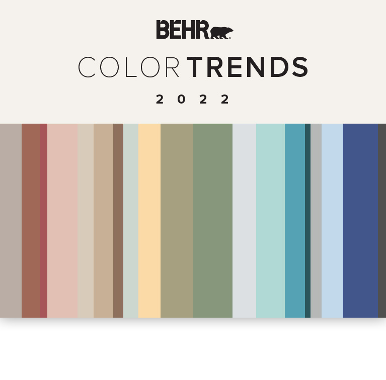 BEHR Color Trends 2022 Cover