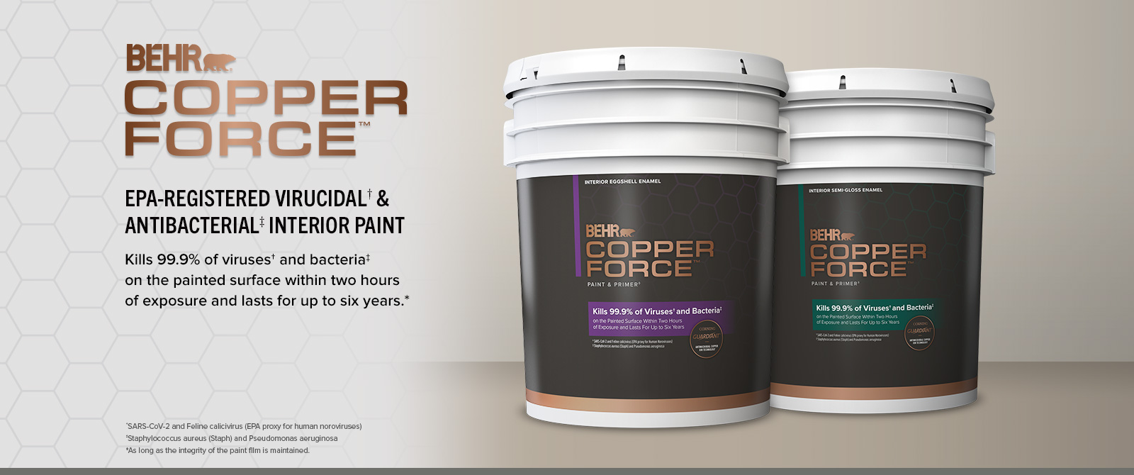 Introducing BEHR COPPER FORCE Interior Product